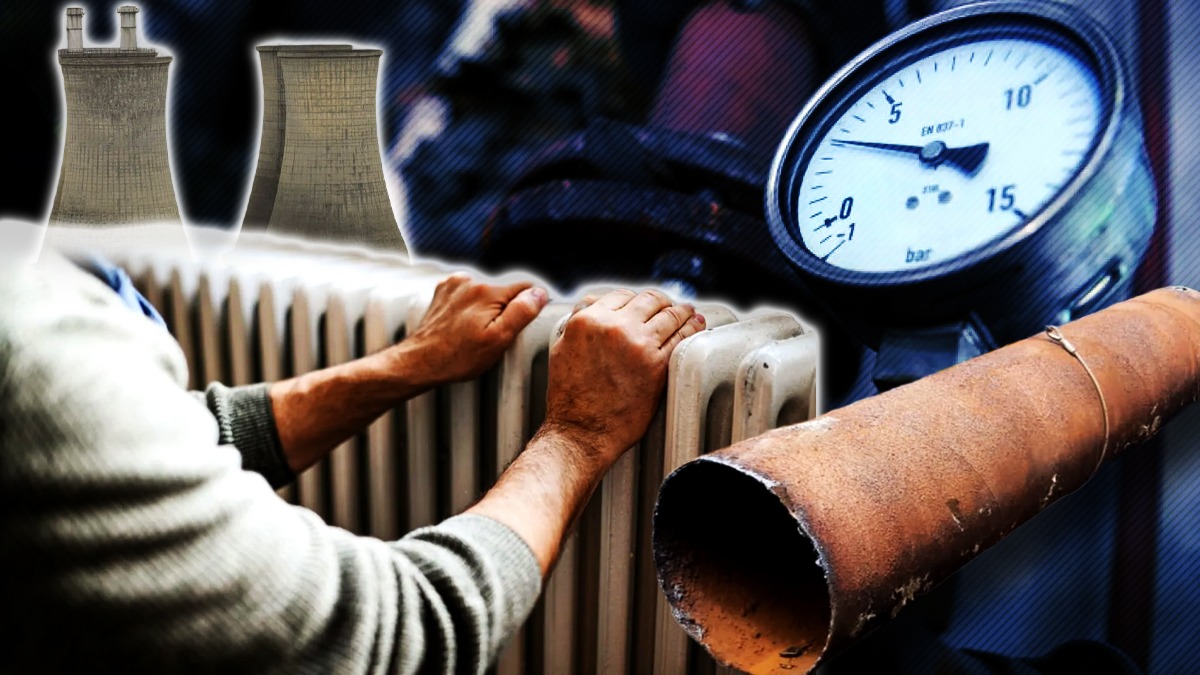 „La Kiev se bombardează țevi, la noi crapă singure”