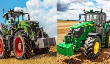 Vânzări tractoare noi în 2025: Lupta între Fendt și John Deere!