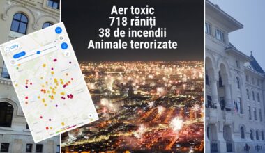 Primăria Capitalei, certată dur după artificiile detonate de Revelion. E scandal