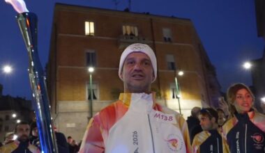 Imagini istorice la Milano! Cristi Chivu a purtat torța olimpică