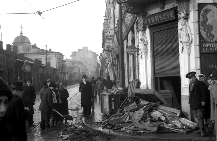 Farmacie de pe Calea Văcărești. FOTO: Arhiva Willy Pragher