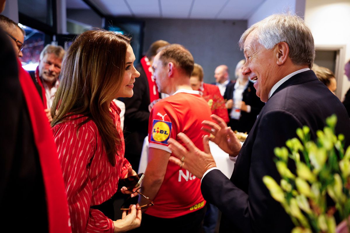 Regina Mary a Danemarcei, apariție lăudată la finala Campionatului European de handbal masculin