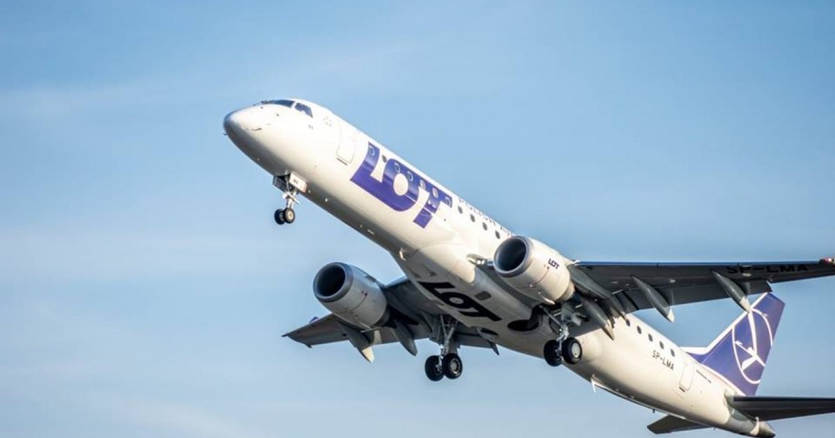 „O anomalie”. Un avion a zburat de la Oradea la Varșovia cu doar doi pasageri, dar cu echipajul complet