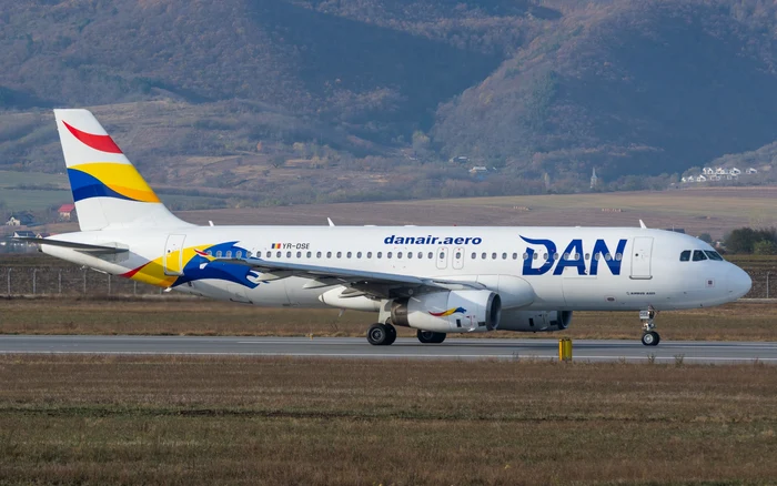 Dan Air este o companie aeriană 100% românească. FOTO: Dan Air