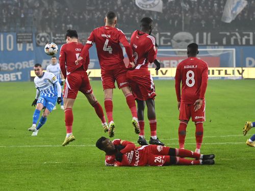 Universitatea Craiova - FC Botoșani 2-0, în etapa 23 din Liga 1 (FOTO: Universitatea Craiova)