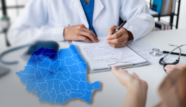 Medici oncologi în România. Foto: Shutterstock. Colaj: Ion Mateș / Hotnews