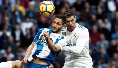 Florin Andone și Cristiano Ronaldo