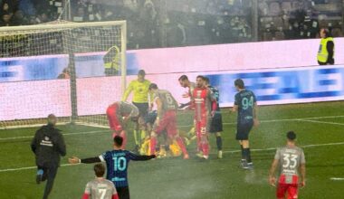 Incidente grave, Inter riscă sancțiuni drastice! Cristi Chivu a intervenit în fața peluzei