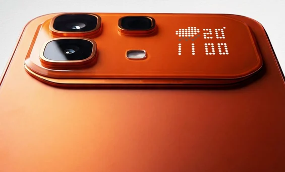 design de iPhone și elemente de la Nothing