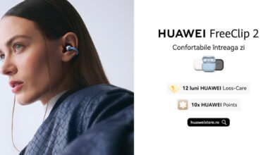 (P) HUAWEI FreeClip 2, noile căști concepute pentru un stil de viață multitasking
