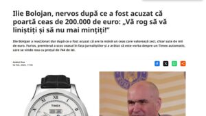 ceas scump, ilie bolojan, fake news, social media, rețele socializare
