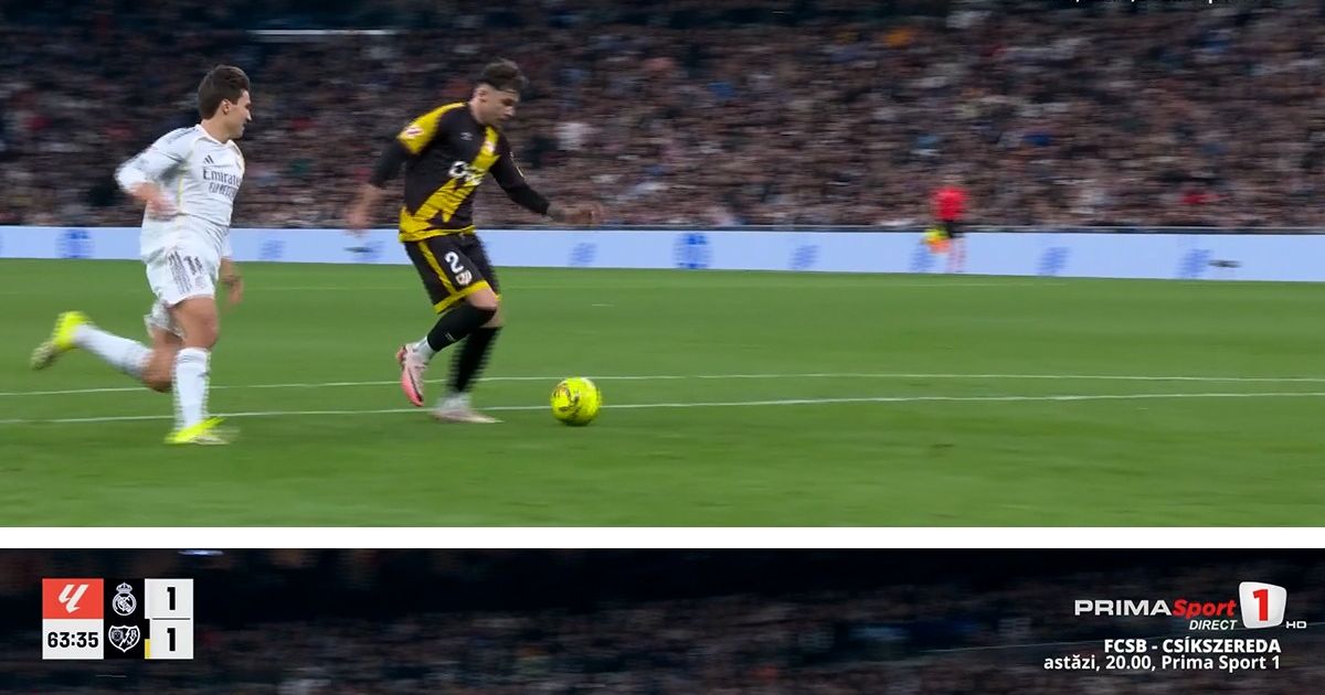 Rațiu, ce șansă irosită! FOTO: Românul a scăpat singur cu Thibaut Courtois, dar a ratat uluitor! Final incediar la Madrid