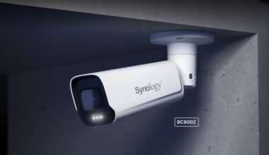 Synology BC800Z sau cum arată o cameră bullet cu AI pentru zona de business