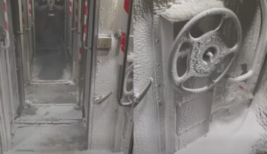 Condiții de îngheț în trenurile din SUA