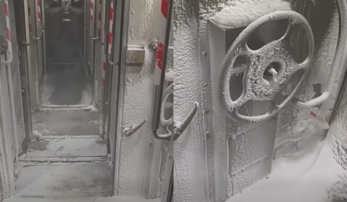 Condiții de îngheț în trenurile din SUA