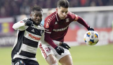 Cifrele nu mint! Cum s-au descurcat atacanții Rapidului cu U Cluj » GSP are toate datele