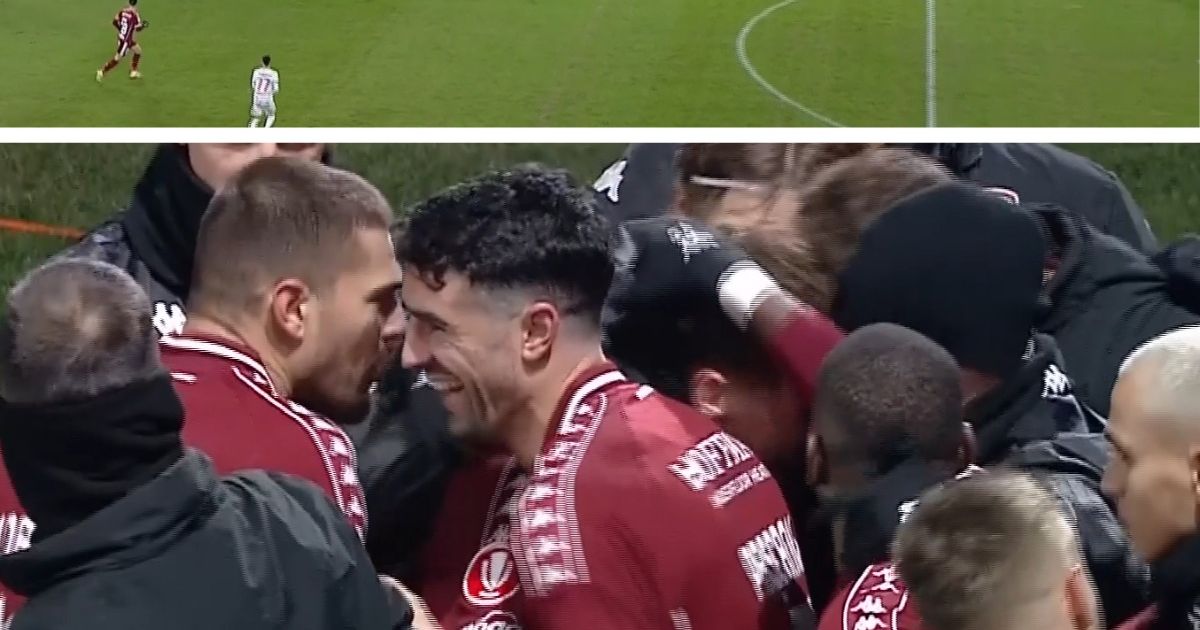 Hagi ar fi mândru! VIDEO. Grameni a înscris golul anului în Liga 1! Șut de la aproape 40 de metri, în stilul bijuteriei „Regelui” din meciul cu Columbia