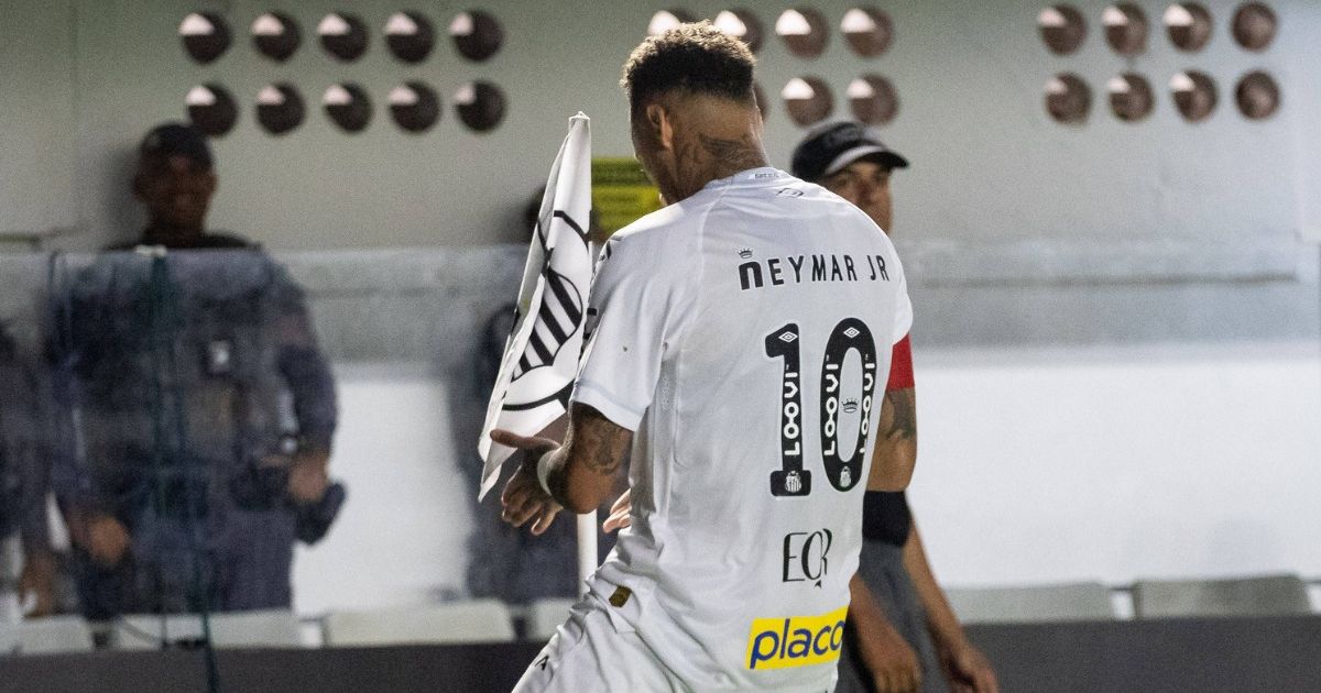 „Asta a fost pentru tine, Vini!”. VIDEO. Gestul făcut de Neymar după ce a marcat pentru Santos: „I-am spus să o facă din nou”
