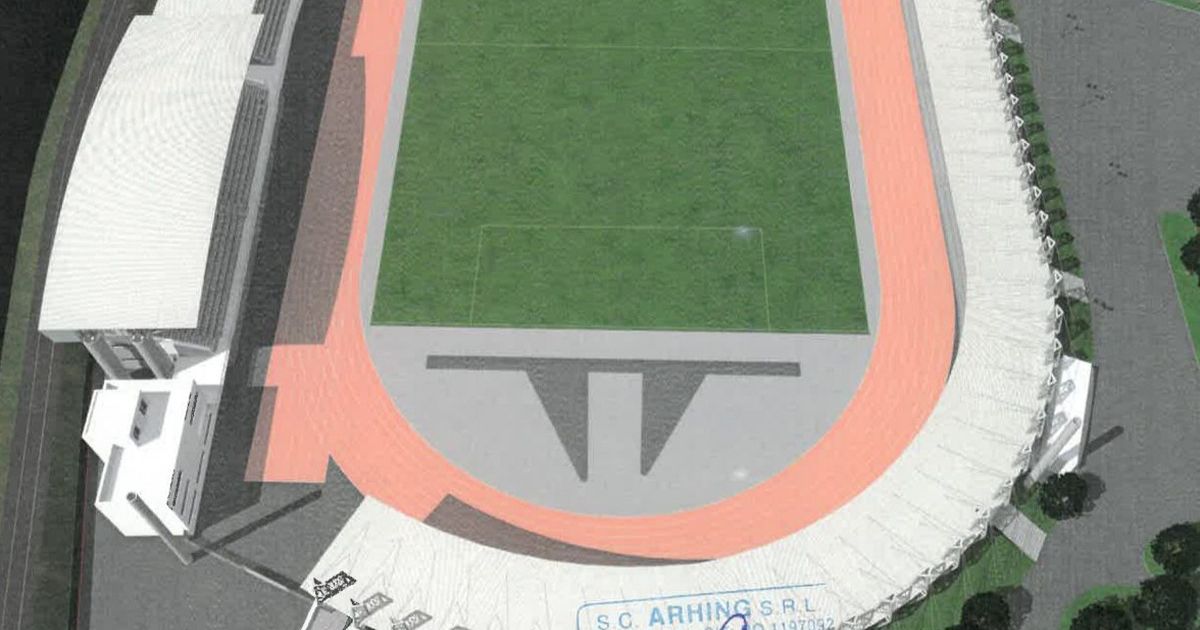 „Dorel” lovește la „Stadionul Bölöni” / Constructorii nu au respectat proiectul:  a ieșit o ciudățenie!