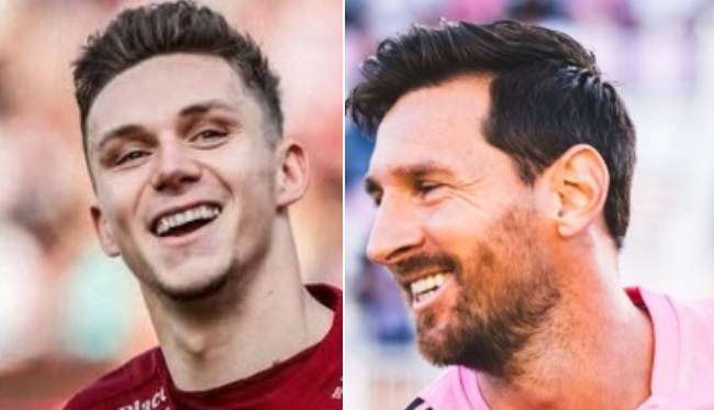 Leo Messi contra Louis Munteanu. Golul spectaculos marcat de starul argentinian VIDEO