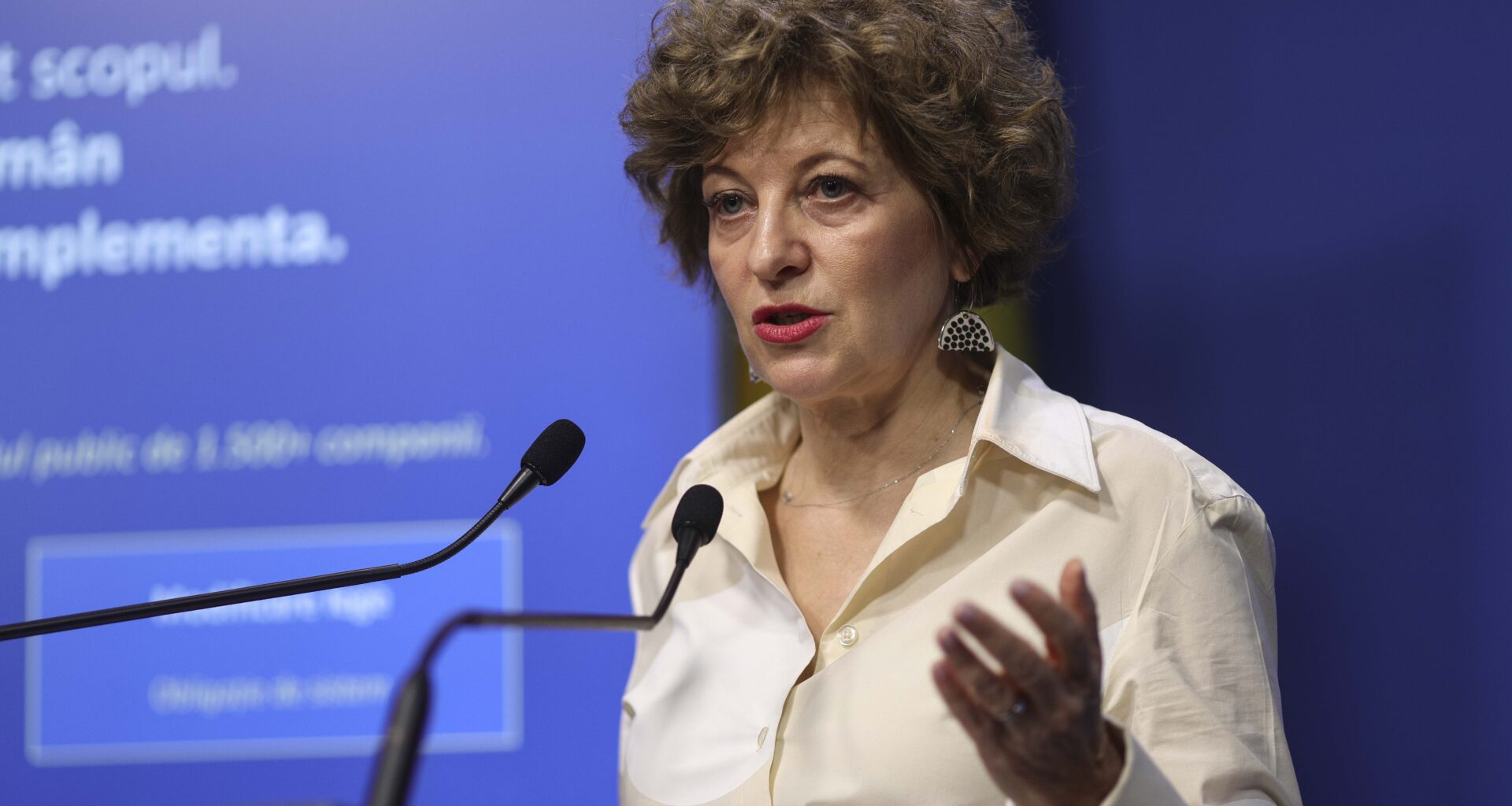 Guvernul studiază listarea unor companii de stat la Bursă / Vicepremierul Oana Gheorghiu: Este nevoie de studii de fezabilitate. Nu avem o asumare politică - VIDEO