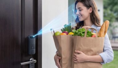 SwitchBot Lock Vision îți descuie ușa de la intrare prin recunoaștere facială 3D