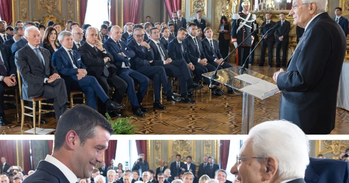 Chivu, întâlnire cu președintele Italiei. FOTO. Ce a spus antrenorul lui Inter la Palatul Quirinale: „O mare onoare”