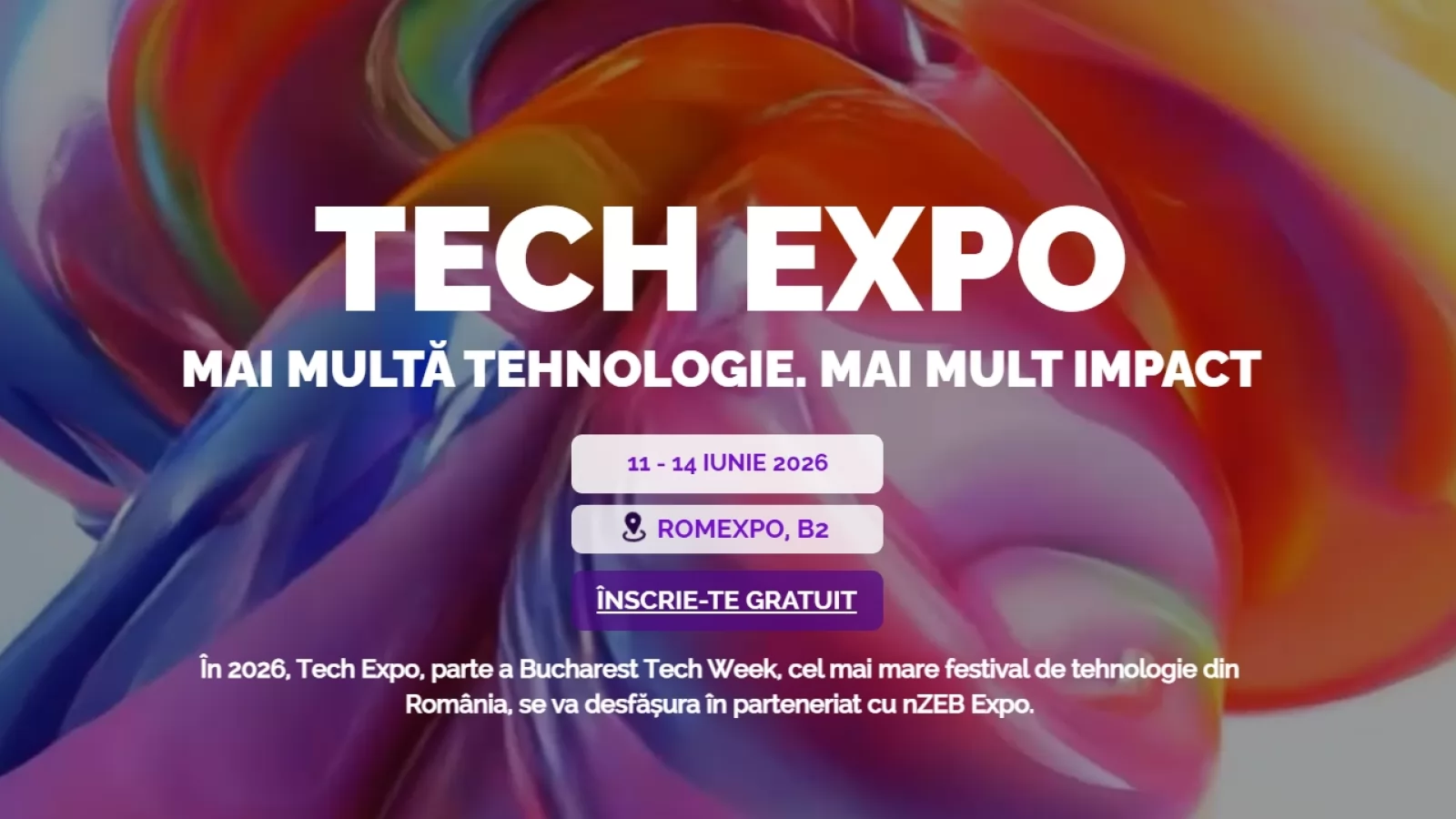 BUCHAREST TECH WEEK are loc în perioada 11-14 iunie! 4 zile pline de mașini electrice, test drive-uri, tehnologie, roboți și aspiratoare