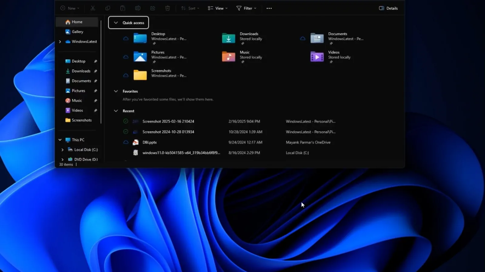 File Explorer devine mai rapid în Windows 11, fără trucul preîncărcării