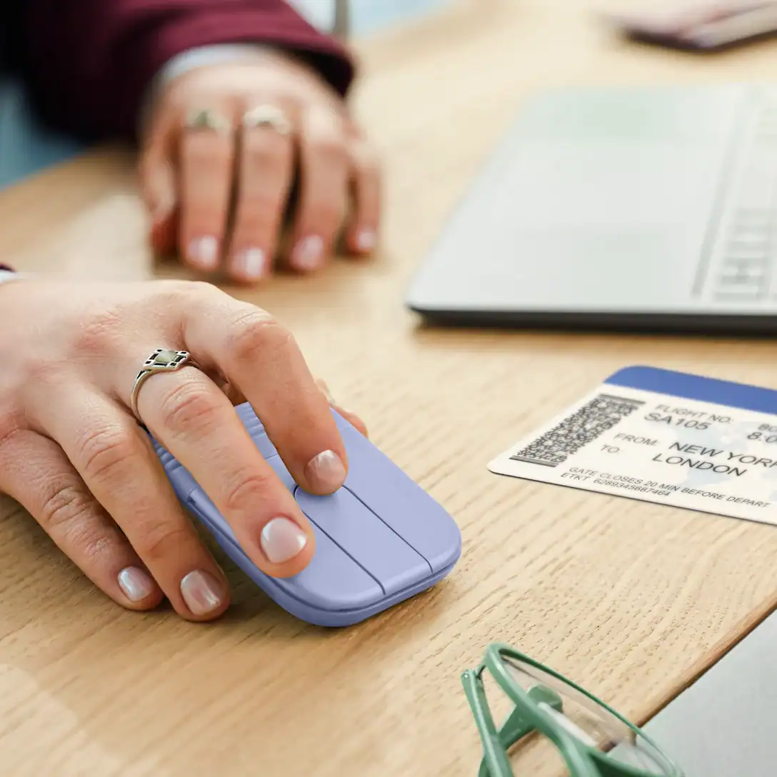 Mouse portabil Logitech Mobi Fold