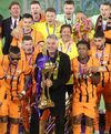 Pusic a cucerit trei trofee cu Shakhtar: titlul în 2024 și Cupa Ucrainei în 2024 și 2025. Foto: Imago