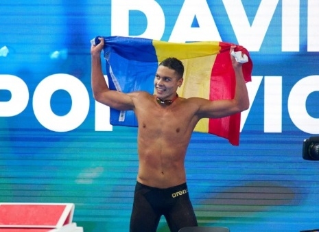 Ce l-a surprins pe David Popovici în concursul de la Roma: ”Chiar am urcat pe podium, nu mă așteptam la asta”