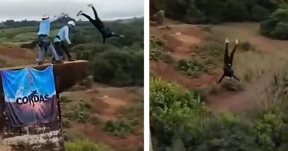 Adrenalină transformată în tragedie VIDEO: O tânără de 21 de ani a murit după o greșeală incredibilă a instructorilor! Cădere mortală de la 40 de metri