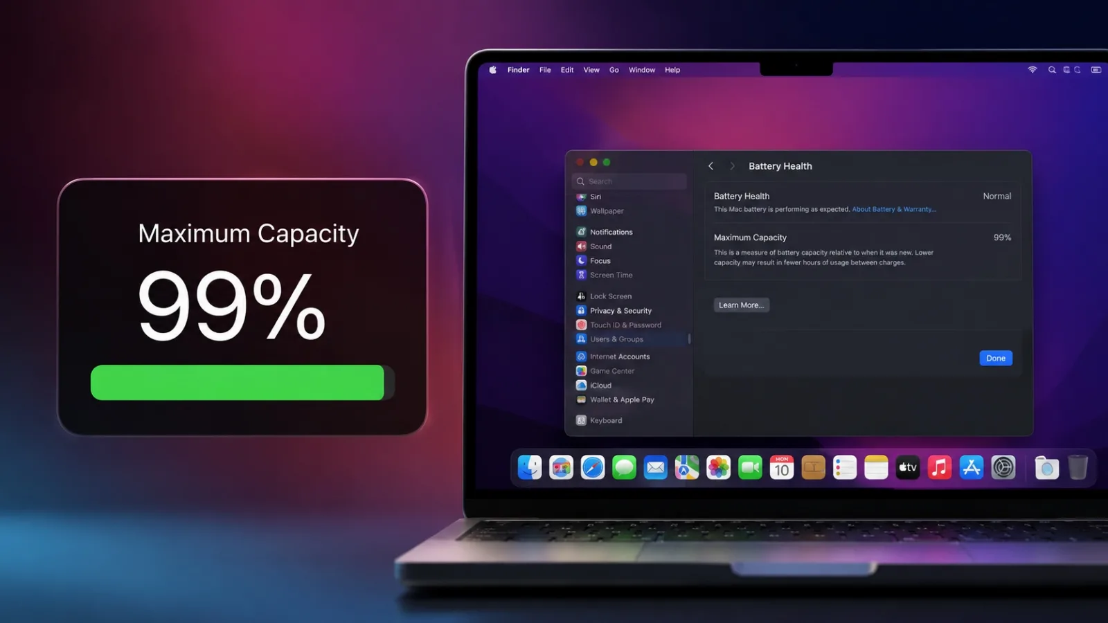 99% la bateria unui MacBook a stârnit sute de comentarii pe Reddit