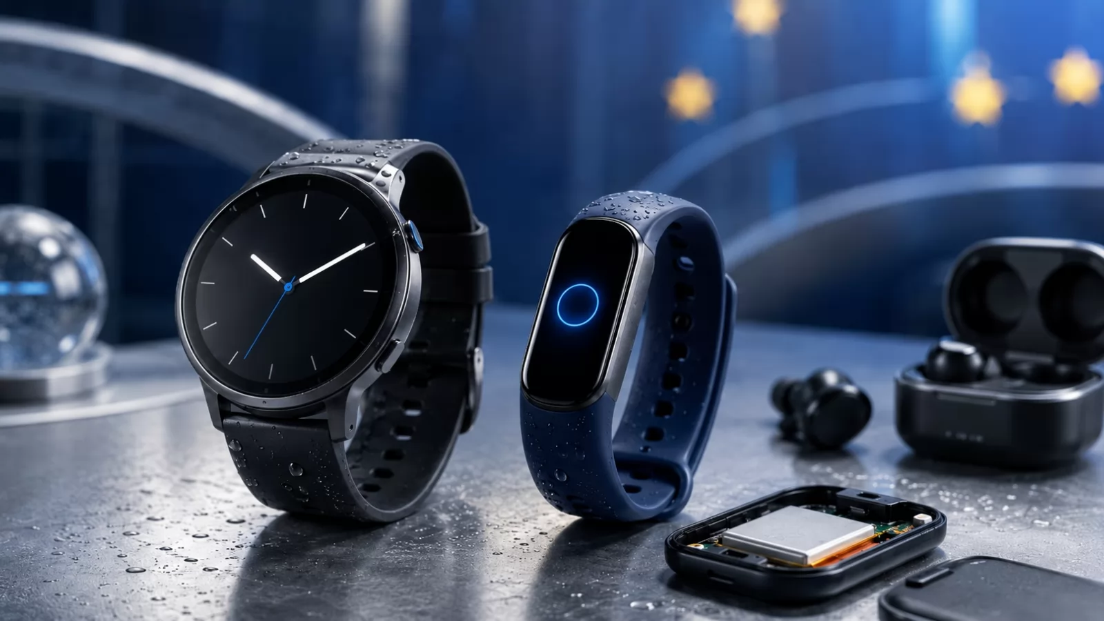 Smartwatch-urile și brățările de fitness, exceptate de la regula europeană privind bateriile ușor de înlocuit