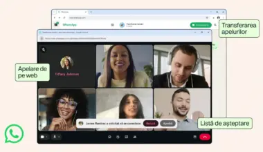 De astăzi avem suport pentru apeluri voce și video în aplicația WhatsApp Web