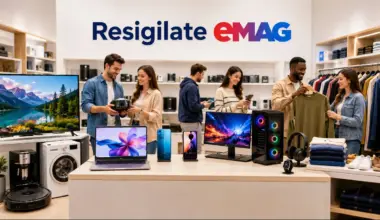 Resigilate la 4 LEI in eMAG cu Reduceri Electronice, Haine, Televizoare, Telefoane, Laptop-uri Ieftine