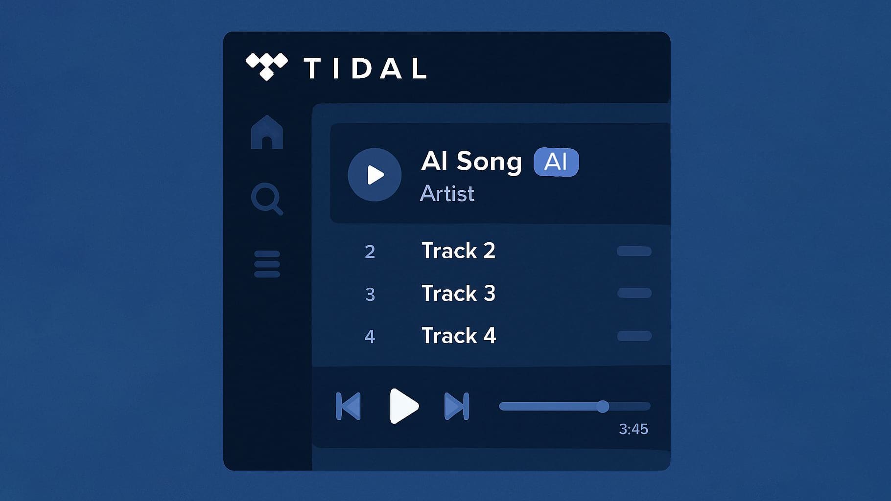 TIDAL va marca muzica cu AI și anunță că nu va plăti comisioane către creatori
