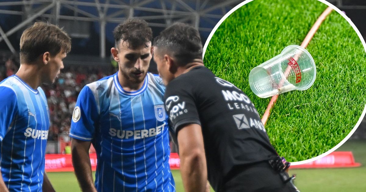 Noile permisiuni creează probleme! FOTO: Un fan al lui Dinamo, sancționat drastic după ce a aruncat cu bere în Anzor!