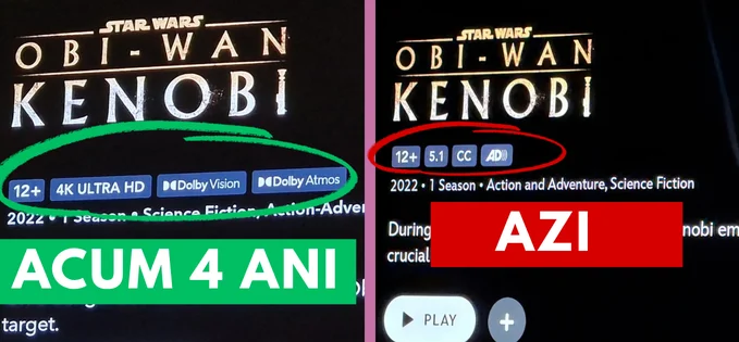 Disney+ nu mai face streaming 4K sau HDR în Europa. De ce mai plătesc pentru planul Premium?