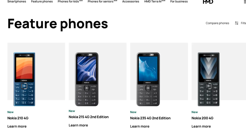 Telefoane Nokia cu butoane și inteligența artificială? Producătorul de telefoane face asta posibil