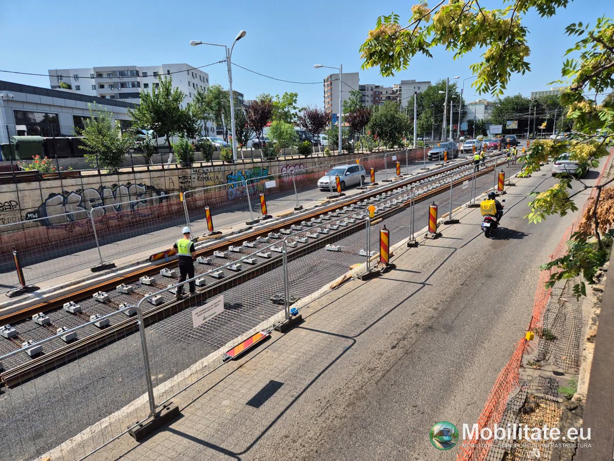 Veste fantastică pentru bucureștenii din nord-vestul orașului, afectați de șantierul din zona Pod Constanța, la șinele de tramvai. Când revine circulația la normal • Știri București