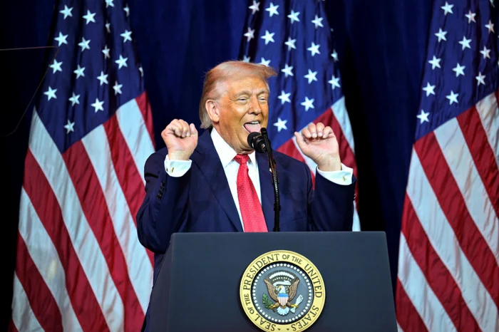 Trump a stârnit un nou val de critici pe rețelele sociale FOTO AFP