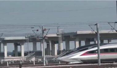 800 km/h în doar 5,3 secunde! China a testat trenul care pare desprins din filme. VIDEO