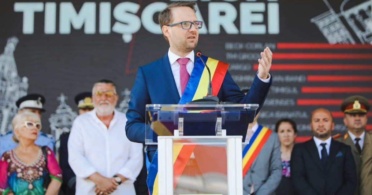 Dominic Fritz, în conflict deschis cu PSD şi cu Nicuşor Dan, după adoptarea Legii integrității: „Nu plec de la Primăria Timișoara”
