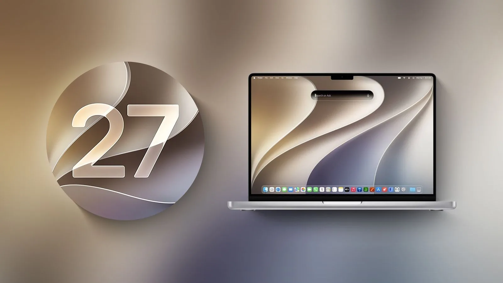 macOS 27 Golden Gate ajunge la beta 5; Apple finisează Liquid Glass și noul Siri AI