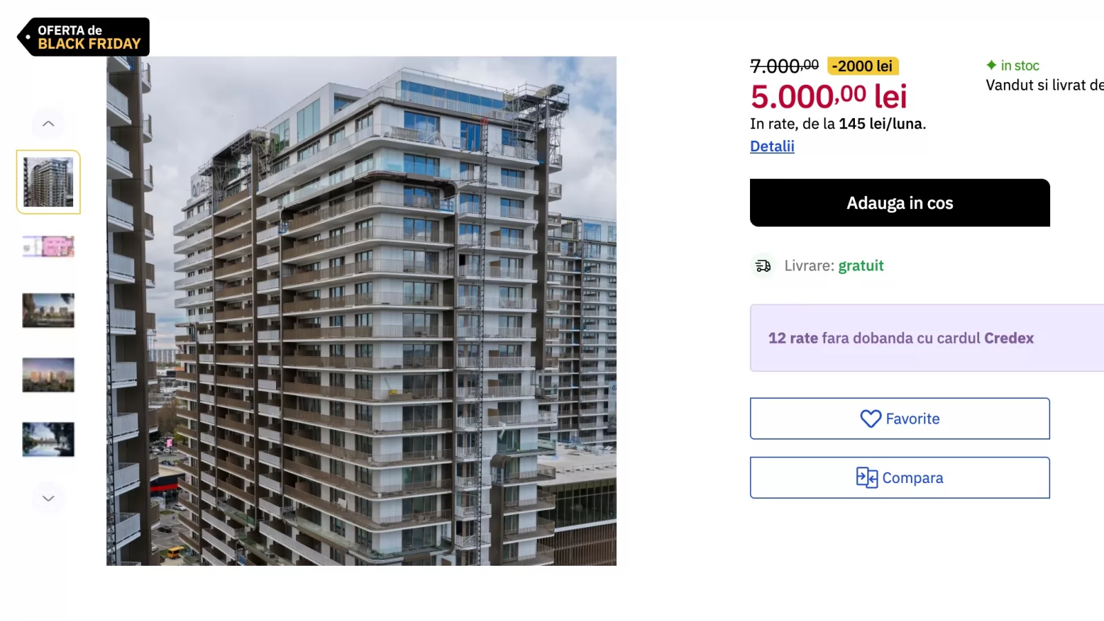 Apartament la 5.000 de lei pe Altex? Îl poți pune direct în coș, dar...