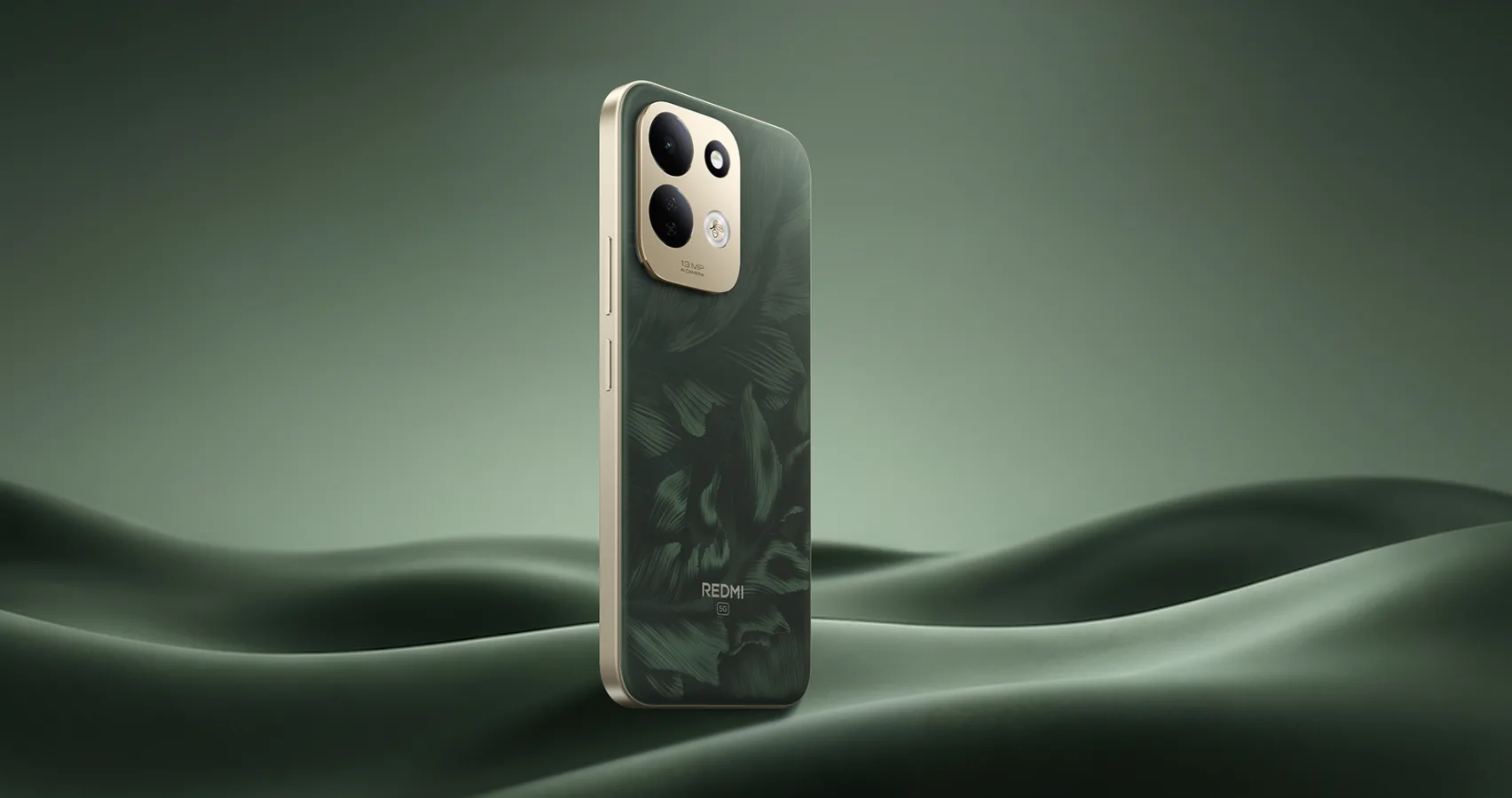 Redmi M100 are gradient cu frunze tropicale în spate, baterie de 7900 mAh și tocmai a fost anunțat oficial