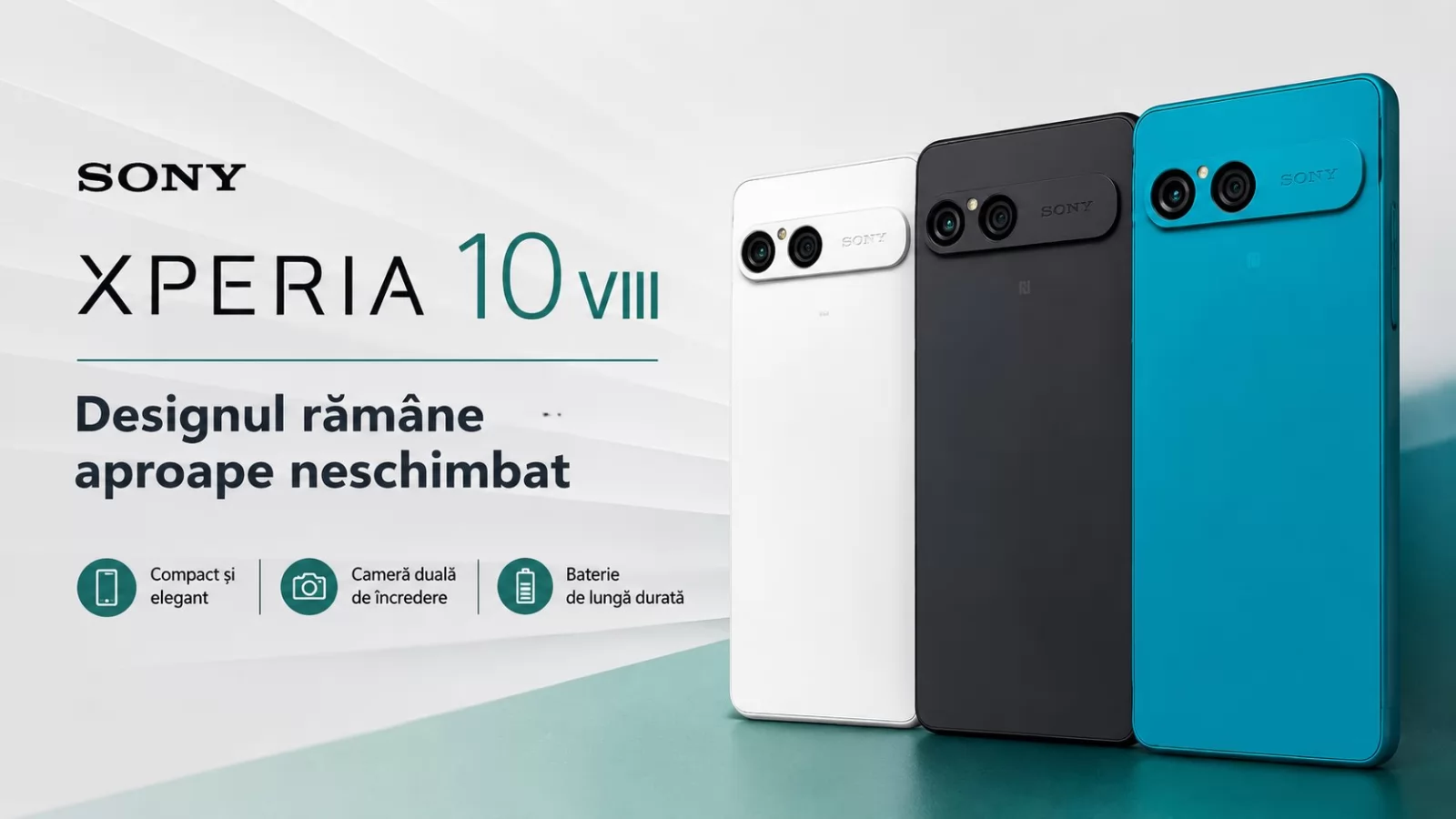 Presupusul Sony Xperia 10 VIII apare în prima imagine; designul rămâne aproape neschimbat