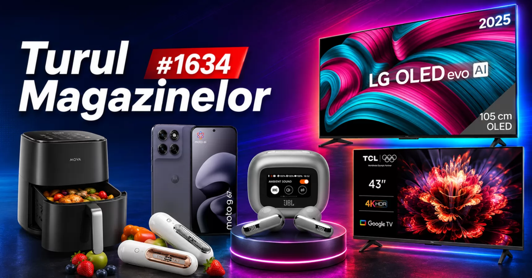 Turul Magazinelor #1634: Telefon sub 1000 lei, televizor tot pe acolo, purificator de aer pentru frigider la nici 150 lei